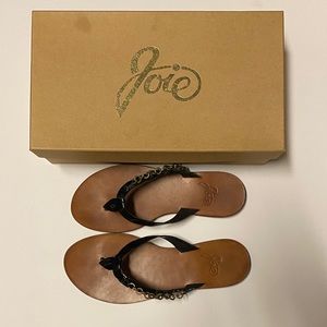 NWT Patent Thong With Chain by Joie